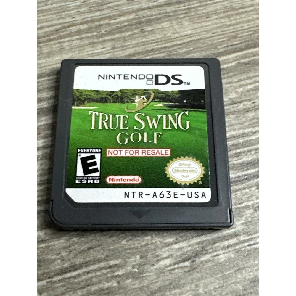 True Swing Golf - Nintendo DS Kiosk Demo‎ - Not For Resale